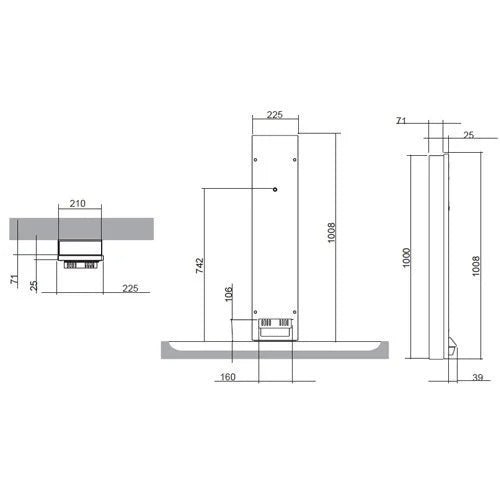 MULTIF.STEAM MODULE W/6 KW - JAQUAR WELLNESS - ( CHROME - NOOR - 0x0 mm - 0inchX0inch )