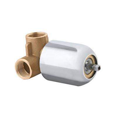 CONC BODY FOR SL H.FLO 2IN1OUT W/SHUTOF - JAQUAR FAUCETS - ( CHROME - ALLIED - 0x15 mm - 0inchX0.5inch )