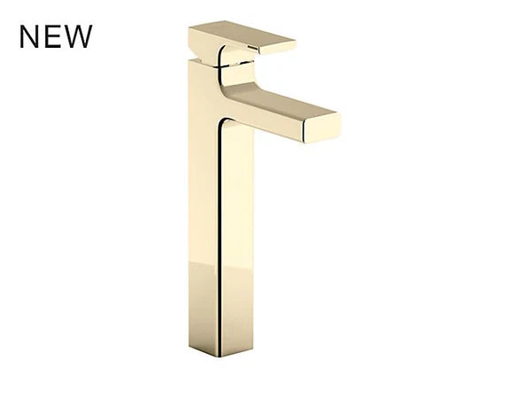 STRAYT-SL BASIN MIXER TALL W/PIPES - KOHLER PREMIUM -  ( FRENCH GOLD - PREMIUM - 0x15 mm - 0inchX0.6inch )