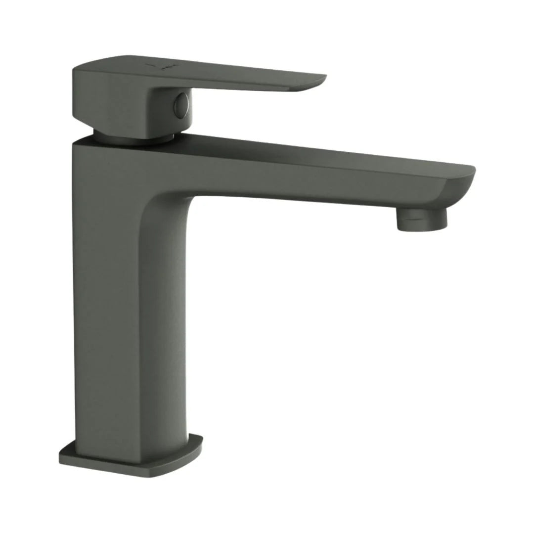 SL B/MXR W/O POP-UP&W/450MM BRAIDED PIPE - JAQUAR FAUCETS - ( GRAPHITE - KUBIX PRIME - 0x15 mm - 0inchX0.5inch )