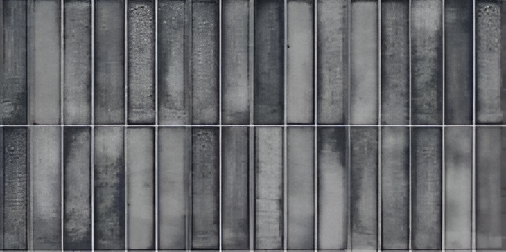 LUMA BLACK - INDIAN TILES - ( - SUBWAY/GLOSSY - 1200x600 mm - 48inchX24inch )