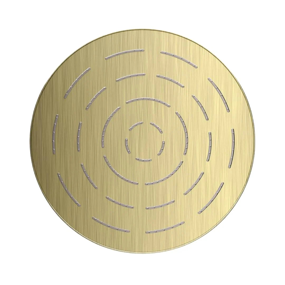 ROUND SHAPE OVERHEAD SHOWER - JAQUAR FAUCETS - ( GOLD DUST - MAZE SHOWER - 0x300 mm - 0inchX12inch )