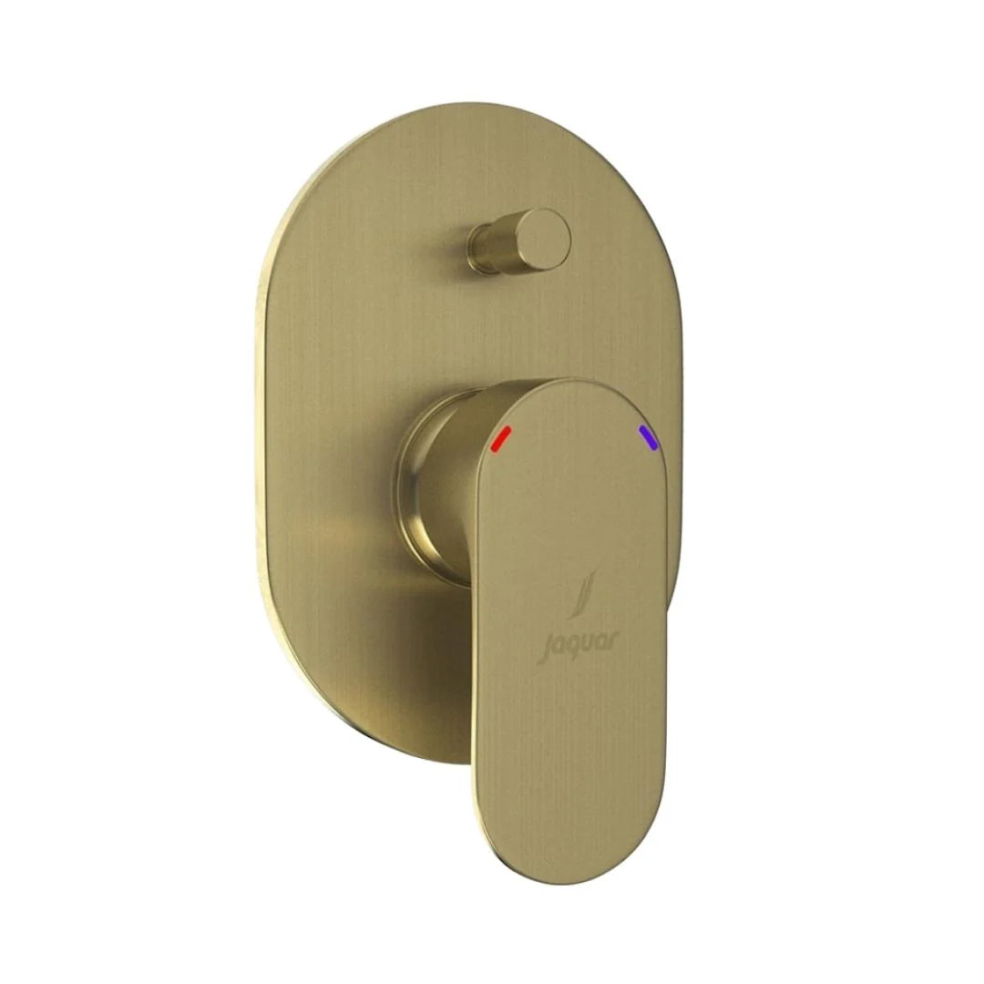 SINGLE LEVER EXPOSED PARTS KIT OF HI-FLOW DIVERTER - JAQUAR FAUCETS - ( GOLD DUST - OPAL PRIME - 0x15 mm - 0inchX0.5inch )