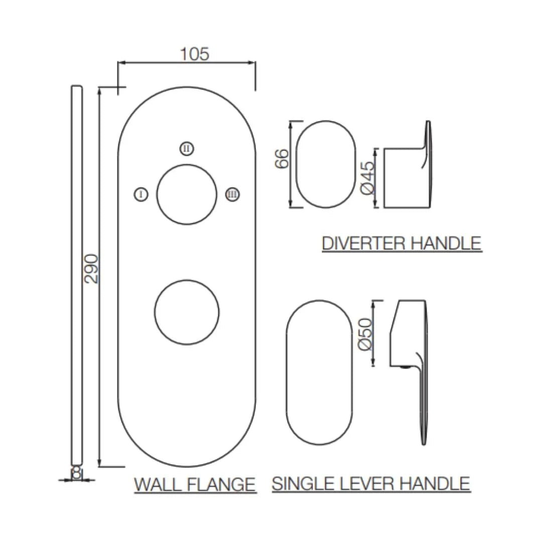 AQUAMAX EXPOSED PART KIT OF SINGLE LEVER SHOWER MIXER WITH 3-WAY DIVERTER & SLEEVE (COMPATIBLE WITH ALD-783N) - JAQUAR FAUCETS - ( GOLD DUST - OPAL PRIME - 0x15 mm - 0inchX0.5inch )
