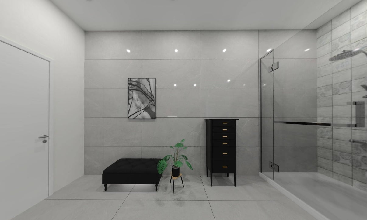 DACITE SLATE GLOSSY - SIMPOLO-TILES- (  - IMPATTO GLOSSY - 1198x598 mm - 48inchX24inch )