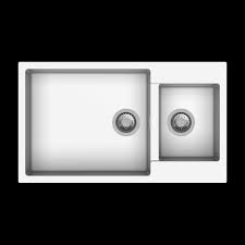 QUARTS 1.5 BO- WL W/O DRAIN BOARD (DEPTH.8INCH) - CARYSIL -  ( GRANITE SNOVA ENIGMA - 860x500 mm - 34inchX20inch )