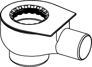 DRAIN BOWL - TECE - ( PVC - - 0x0 mm - 0inchx0inch )