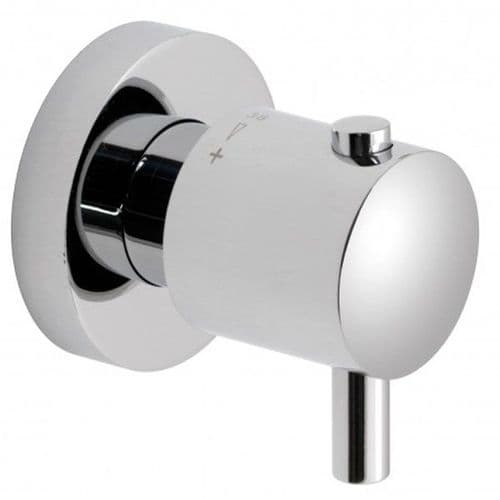 CONC. THERMOSTATIC MIXER 2IN 1OUT W/EXP - VADO - ( CHR - CELSIUS - 20x12 mm - 0.75inchX0.5inch )