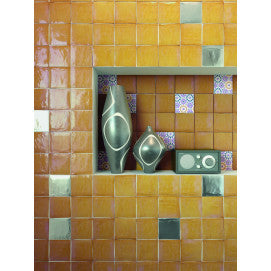 ZELIJ ANTIC AMARILLO - SPAIN -(100x100 mm - 4inchX4inch )