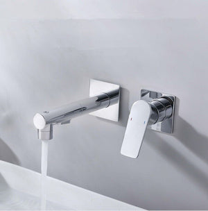 WALL MOUNTED BASIN MIXER(HOT & COLD)