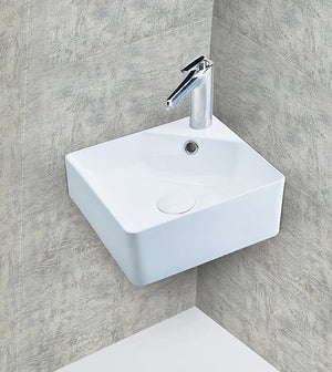 CORNER WASH BASIN