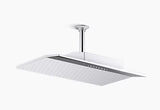 (PRUN)BEITOU-DUAL FLOW R/H SHWR W/O ARM - KOHLER LUXURY -  ( POLISHED CHROME -  - 450x284 mm - 18inchX11.5inch )