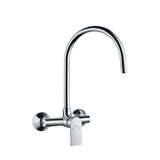 S.L. SINK MIXER W/M W.UPPER SPOUT - JAQUAR FAUCETS -  ( CHROME - LYRIC - 0x15 mm - 0inchX0.5inch )