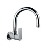 SINK COCK W/M WITH FLANGE - JAQUAR FAUCETS -  ( CHROME - LYRIC - 0x15 mm - 0inchX0.5inch )
