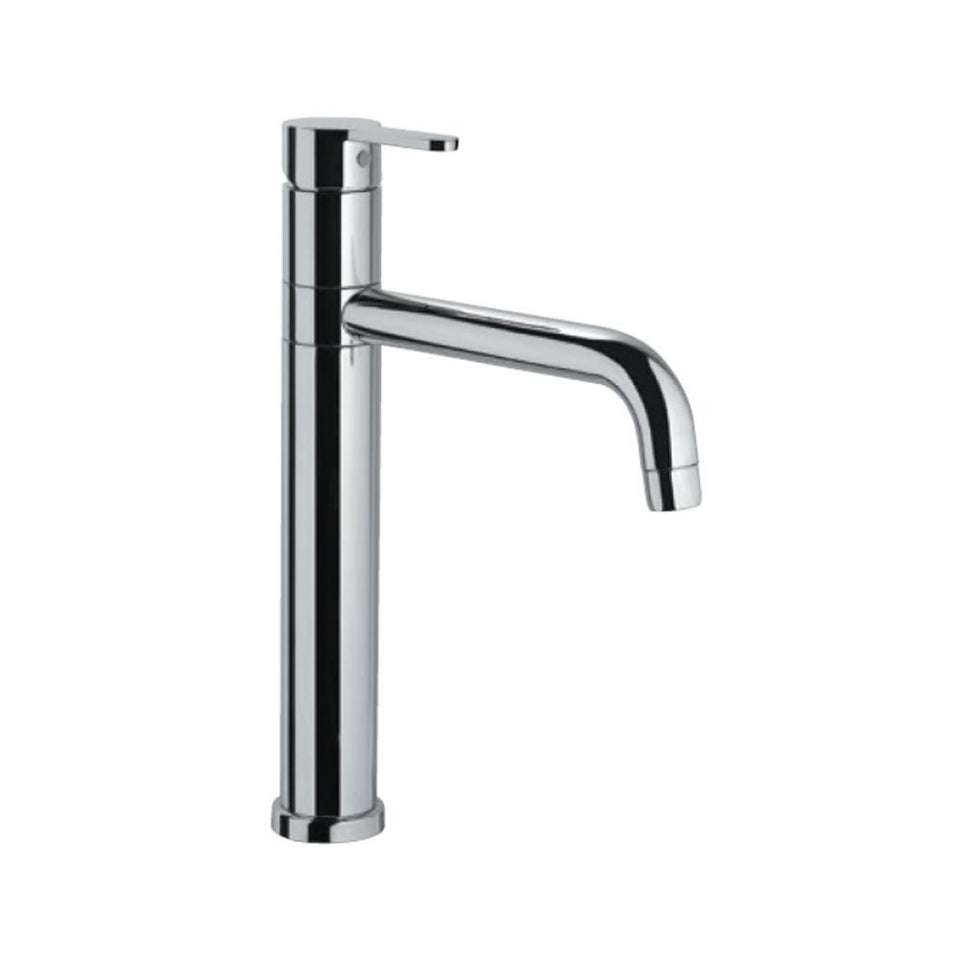 TALL BOY S L BASIN MIXER W/BRAIDED PIPES - JAQUAR FAUCETS -  ( CHROME - FUSION - 0x15 mm - 0inchX0.5inch )