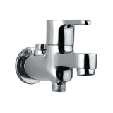 BIB COCK  2-WAY WITH FLANGE - JAQUAR FAUCETS -  ( CHROME - FUSION - 0x15 mm - 0inchX0.5inch )