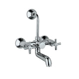 WALL MIXER WITH BEND - JAQUAR FAUCETS -  ( CHROME - SOLO - 0x15 mm - 0inchX0.5inch )