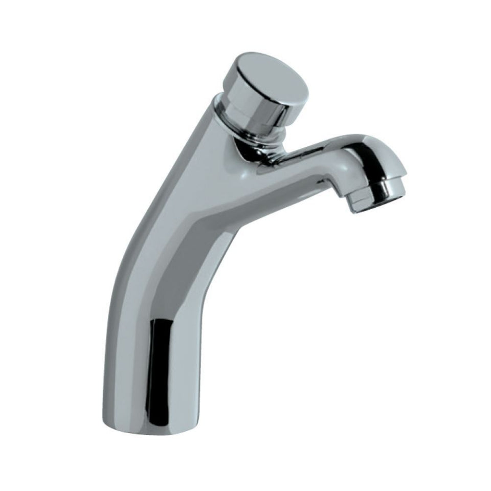 PILLAR COCK SELF CLOSING 65MM EXTN BODY - JAQUAR FAUCETS -  ( CHROME - PRESSMATIC - 0x15 mm - 0inchX0.5inch )