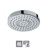ROUND - JAQUAR FAUCETS - ( CHROME - OVERHEAD SHOWER - 15x105 mm - 0.5inchX4inch )