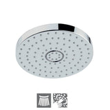 ROUND SINGLE FLOW AIR - JAQUAR FAUCETS - ( CHROME - OVERHEAD SHOWER - 15x180 mm - 0.5inchX7inch )