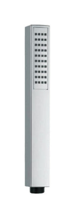 SQUARE S.FLOW W/O TUBE & HOOK - JAQUAR FAUCETS -  ( CHROME - HAND SHOWER - 0x15 mm - 0inchX0.5inch )
