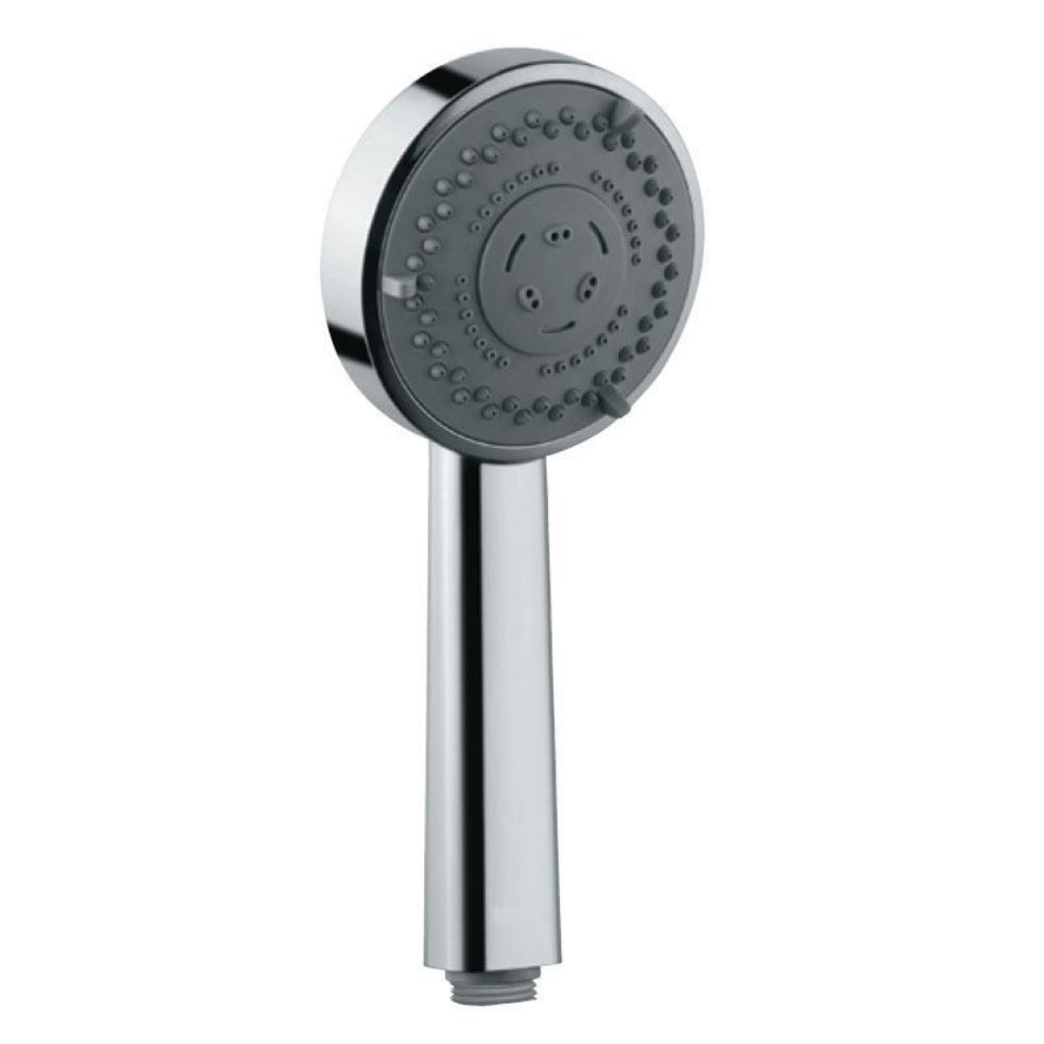 ROUND M.FLOW W/O TUBE & HOOK - JAQUAR FAUCETS - ( CHROME - HAND SHOWER - 15x95 mm - 0.5inchX4inch )