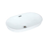 COUNTER TOP BASIN - JAQUAR SWARE - ( WHITE - SOLO - 610x410 mm - 24inchX16inch )