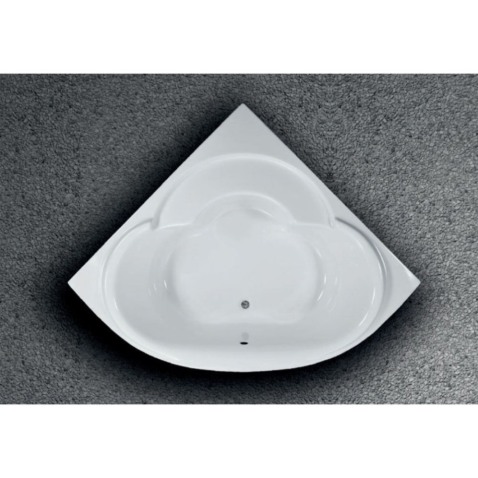 FUSION BUILT-IN BATHTUB - JAQUAR WELLNESS - ( WHITE - FUSION - 1400x1400 mm - 56inchX56inch )