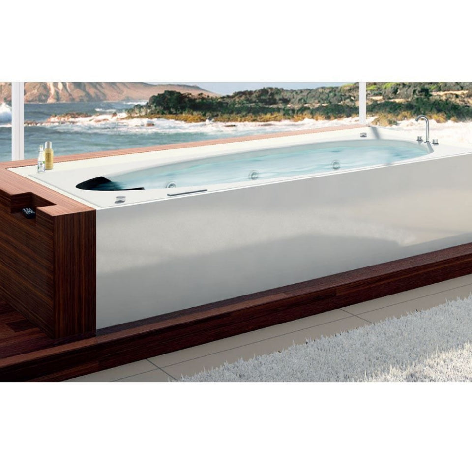 WHIRLPOOL COMBI SYSTEM - JAQUAR WELLNESS - ( WHITE - VIGNETTE PRIME - 1900x900 mm - 76inchX36inch )