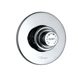 METROPOLE F/VALVE DUAL FLUSH - JAQUAR FAUCETS - ( CHROME - FLUSH VALVE - 0x40 mm - 0inchX1.5inch )