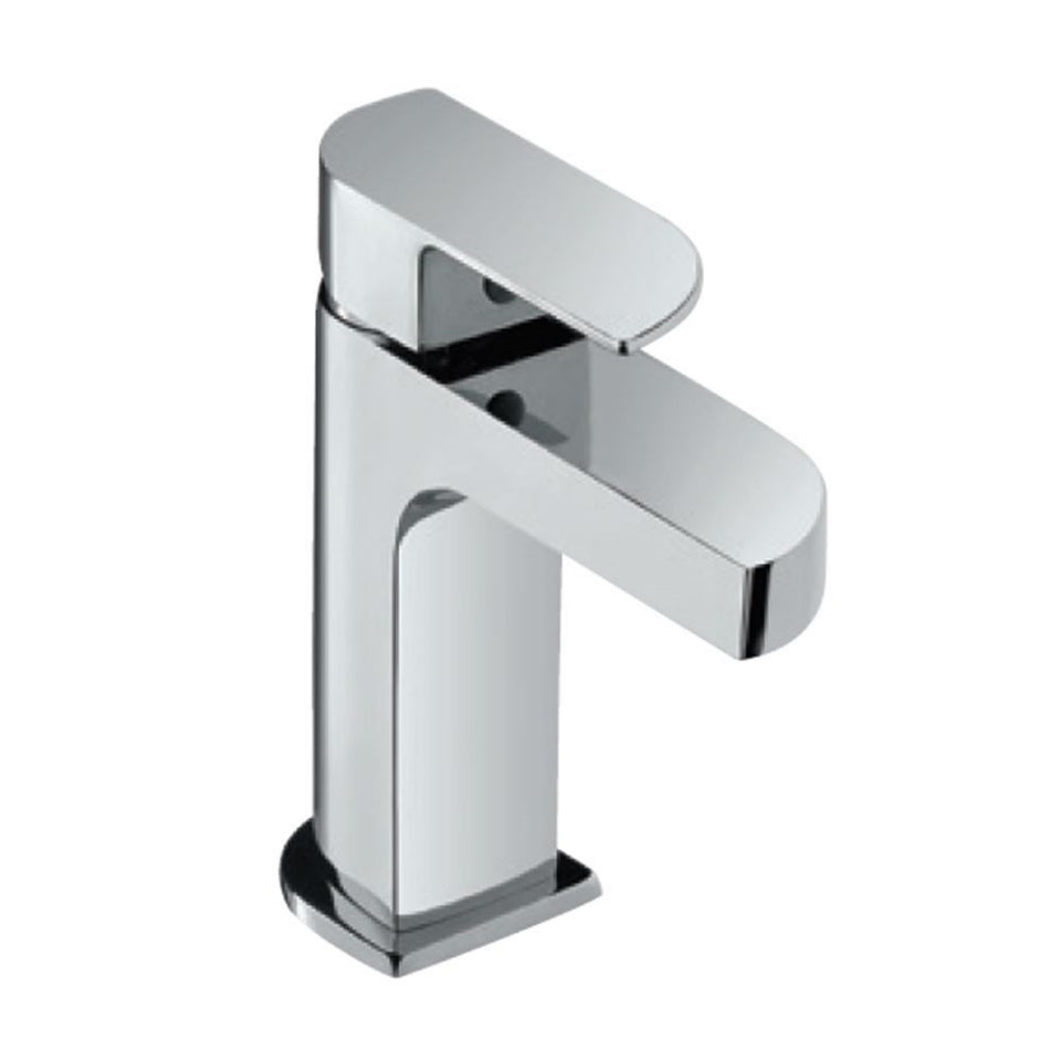 S.L. BASIN MIXER WITH BRAIDED PIPES - JAQUAR FAUCETS -  ( CHROME - ALIVE - 0x15 mm - 0inchX0.5inch )