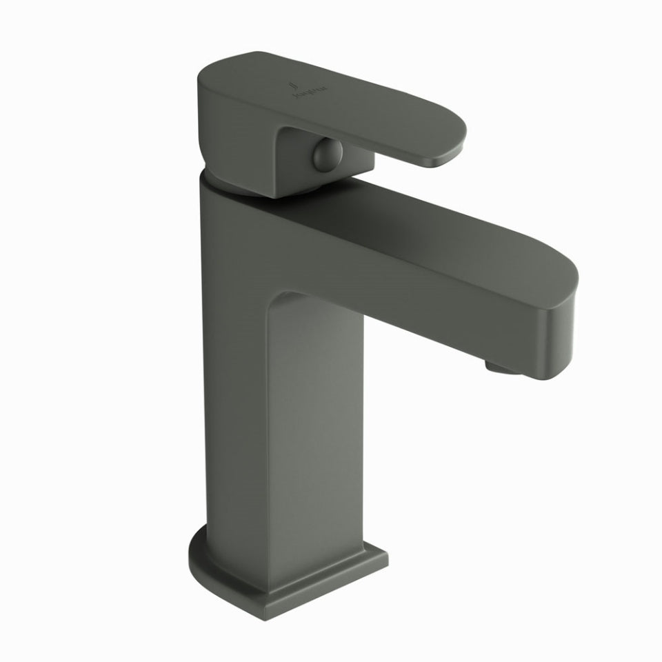 S.L. BASIN MIXER WITH BRAIDED PIPES - JAQUAR FAUCETS -  ( GRAPHITE - ALIVE - 0x15 mm - 0inchX0.5inch )