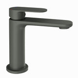 SINGLE LEVER BASIN MIXER WITHOUT POPUP WASTE - JAQUAR FAUCETS - ( GRAPHITE - OPAL PRIME - 0x0 mm - 0inchX0inch )