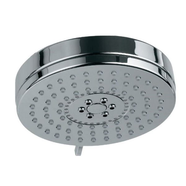 ROUND M.FLOW W/AIR EFFECT - JAQUAR FAUCETS - ( CHROME - OVERHEAD SHOWER - 105x15 mm - 4inchX0.5inch )