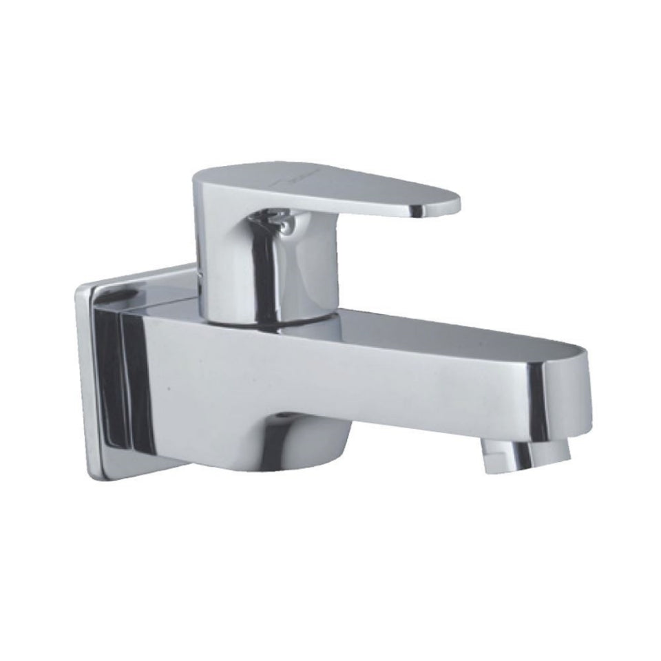 BIB COCK W/FLANGE - JAQUAR FAUCETS -  ( CHROME - VIGNETTE PRIME - 0x15 mm - 0inchX0.5inch )