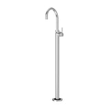 EXPOSED PARTS OF FLOOR MOUNTED SINGLE LEVER BATH MIXER - JAQUAR FAUCETS -  ( CHROME - SOLO - 0x15 mm - 0inchX0.5inch )
