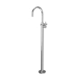 EXPOSED PARTS OF FLOOR MOUNTED SINGLE LEVER BATH MIXER - JAQUAR FAUCETS -  ( CHROME - FUSION - 0x15 mm - 0inchX0.5inch )
