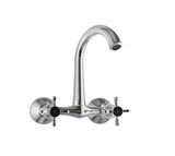SINK MXR W/M W/SHORT SWINGING SPT&FLANGE - JAQUAR FAUCETS -  ( CHROME - QUEENS PRIME - 0x15 mm - 0inchX0.5inch )