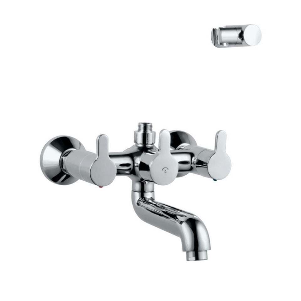 WALL MIX WCONECTR FOR H.SHWR WWALL BRK - JAQUAR FAUCETS -  ( CHROME - FUSION - 0x15 mm - 0inchX0.5inch )