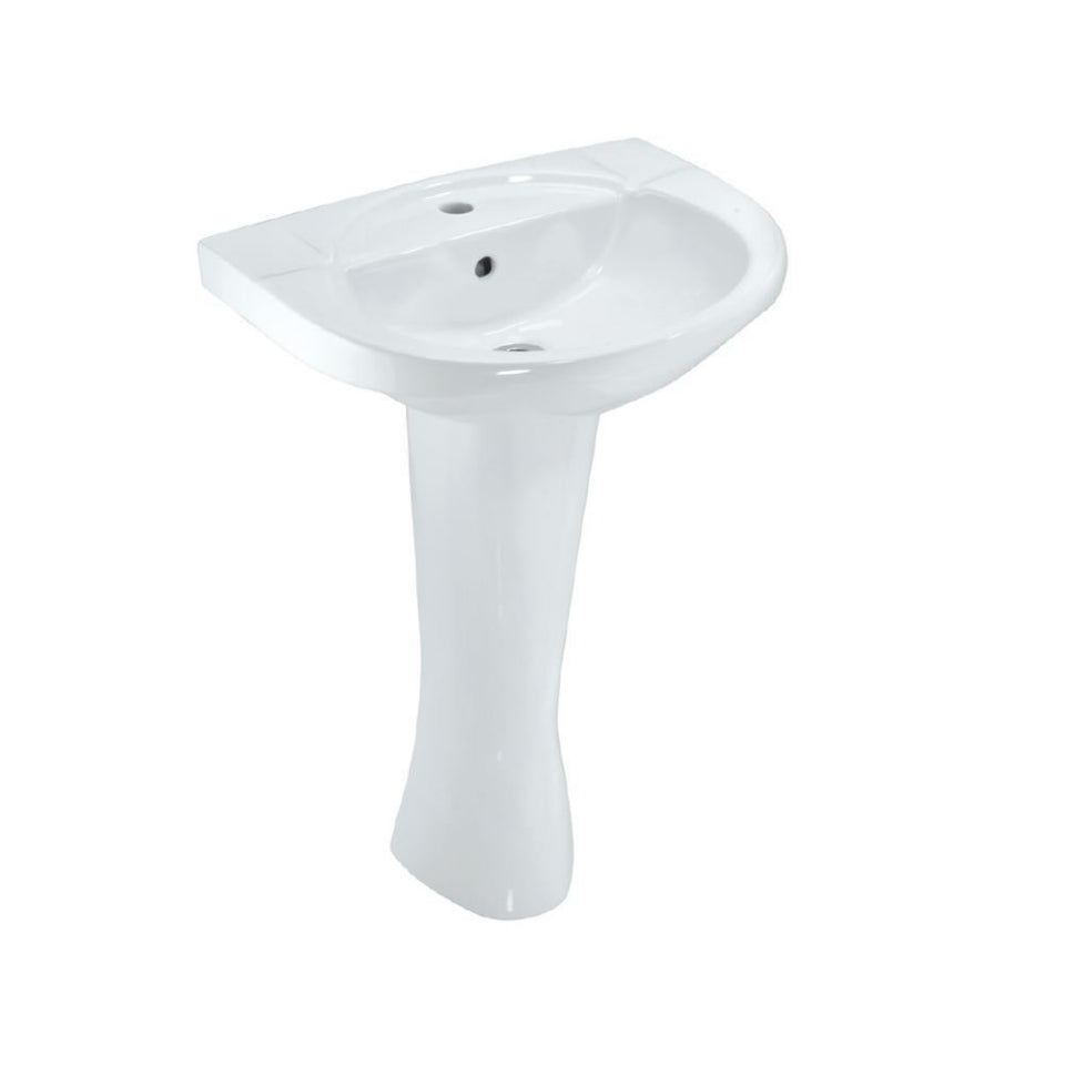 FULL PEDESTAL FOR CNS-WHT-811 - JAQUAR SWARE -  ( WHITE - CONTINENTAL - 0x0 mm - 0inchx0inch )