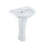 FULL PEDESTAL FOR CNS-WHT-811 - JAQUAR SWARE -  ( WHITE - CONTINENTAL - 0x0 mm - 0inchx0inch )