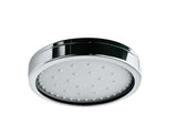 ROUND S/FLOW WITH SELF CLEANING PINS - JAQUAR FAUCETS - ( CHROME - OVERHEAD SHOWER - 15x150 mm - 0.5inchX6inch )