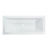 FRONT PANEL 1800MM W/F/KIT - JAQUAR WELLNESS - ( WHITE - KUB/ALI/DARC/FONTE - 1800x0 mm - 72inchX0inch )
