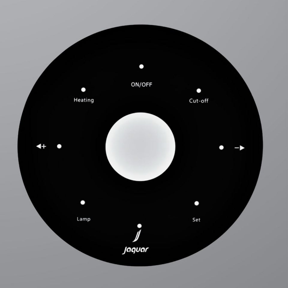 ROUND DIG.CONTROL PANEL FOR 9KW STE.GENE - JAQUAR WELLNESS - ( BLACK ...