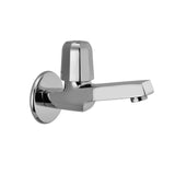 BIB COCK W/FLANGE - JAQUAR FAUCETS -  ( CHROME - CONTINENTAL PRIME - 0x15 mm - 0inchX0.5inch )