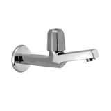 BIB COCK LONG BODY WITH FLANGE - JAQUAR FAUCETS -  ( CHROME - CONTINENTAL PRIME - 0x15 mm - 0inchX0.5inch )
