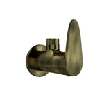 ANGLE COCK W/FLANGE - JAQUAR FAUCETS -  ( ANTIQUE BRONZE - VIGNETTE PRIME - 0x15 mm - 0inchX0.5inch )