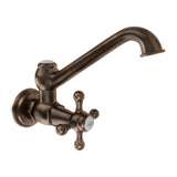SINK COCK - JAQUAR FAUCETS -  ( ANTIQUE COPPER - QUEENS - 0x15 mm - 0inchX0.5inch )