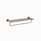 TOWEL RACK W/HANGER - JAQUAR FAUCETS -  ( ANTIQUE COPPER - CONTINENTAL ACC. - 0x600 mm - 0inchX24inch )