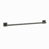 SINGLE TOWEL RAIL 24INCH LONG - JAQUAR FAUCETS -  ( GRAPHITE - KUBIX PRIME - 0x800 mm - 0inchX32inch )
